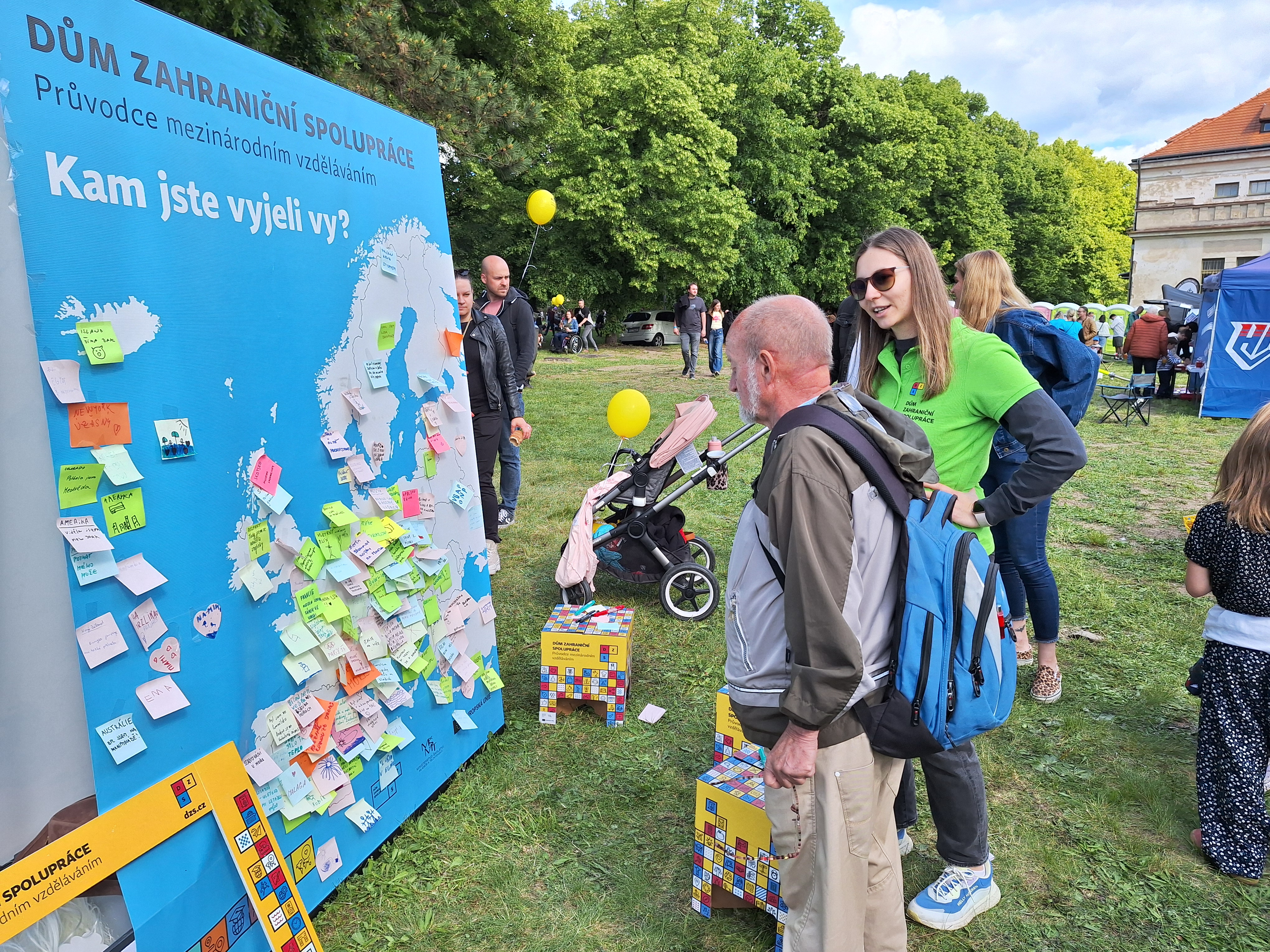 DZS na festivalu Mezi ploty: Mezinárodní vzdělávání mezi lidmi