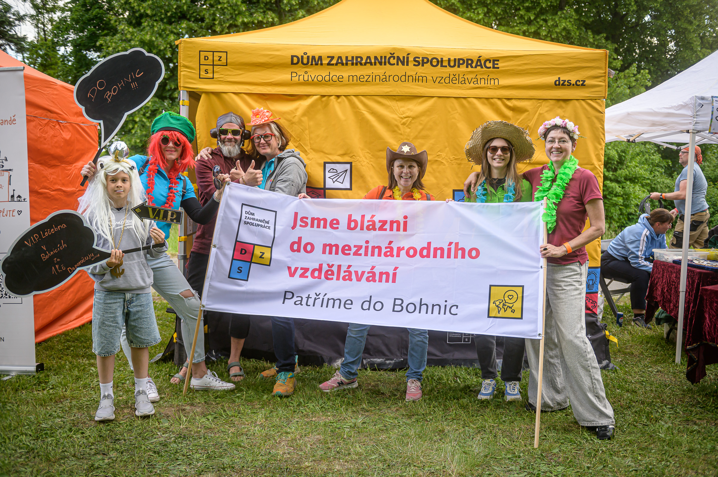 DZS se aktivně zapojilo i do Bohnického průvodu.
