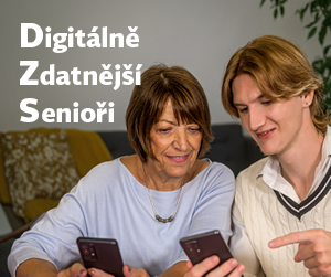 digitálně zdatnější senioři vizuál