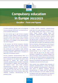 Obrázek studie Compulsory education in Europe 2022/2023