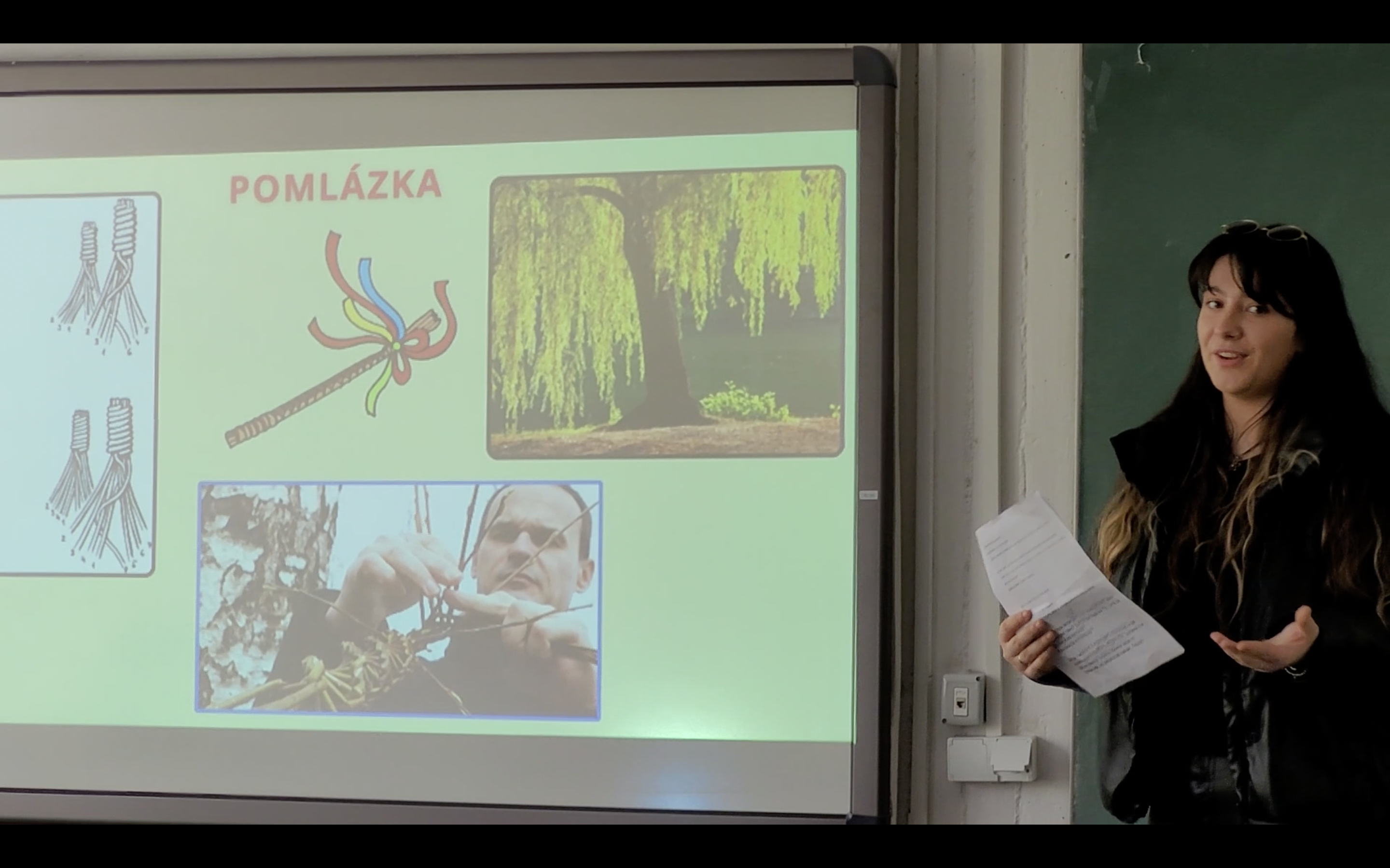 Studentka Darija Jovanovska popisuje české Velikonoce.