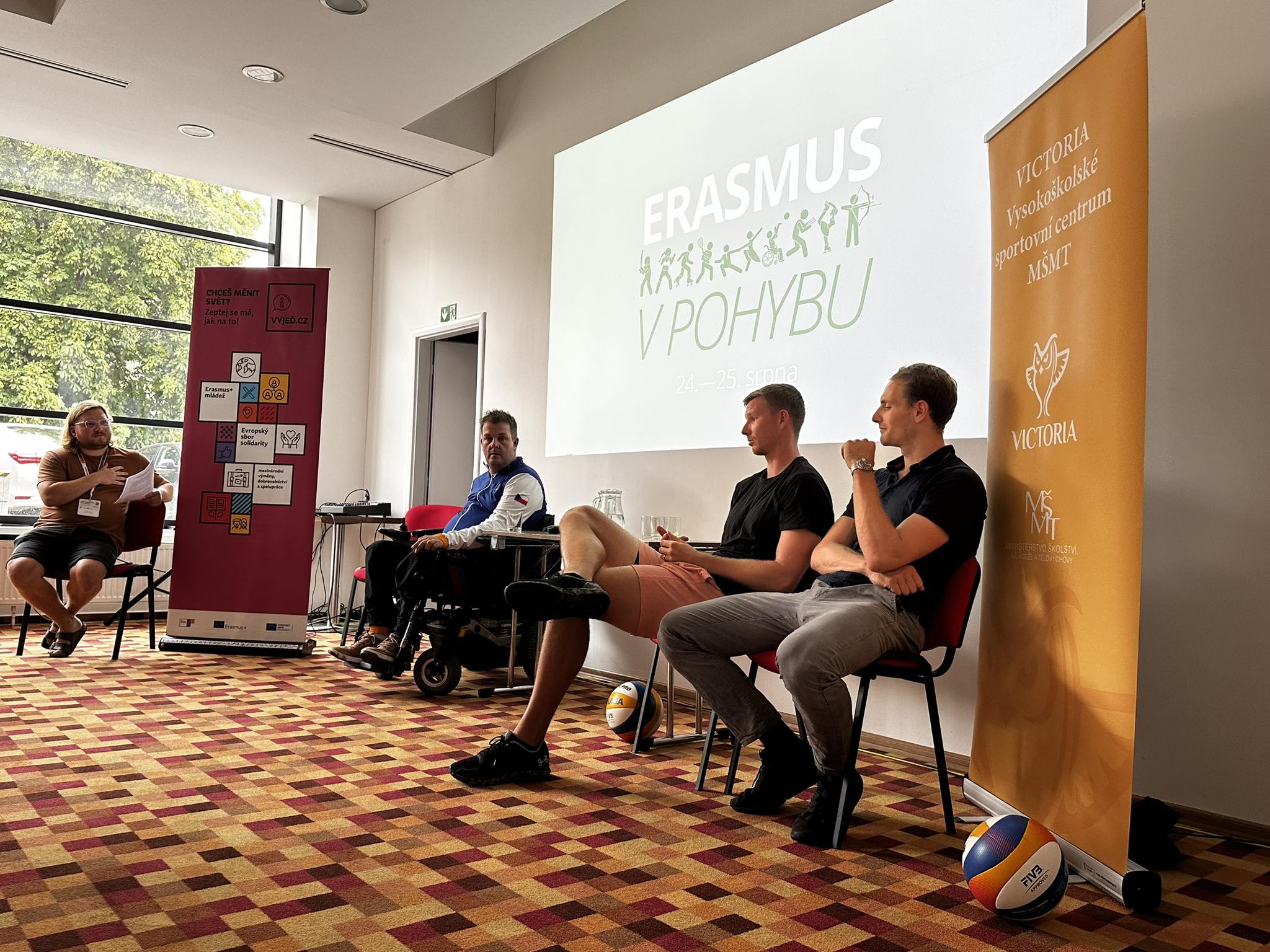 Erasmus v pohybu