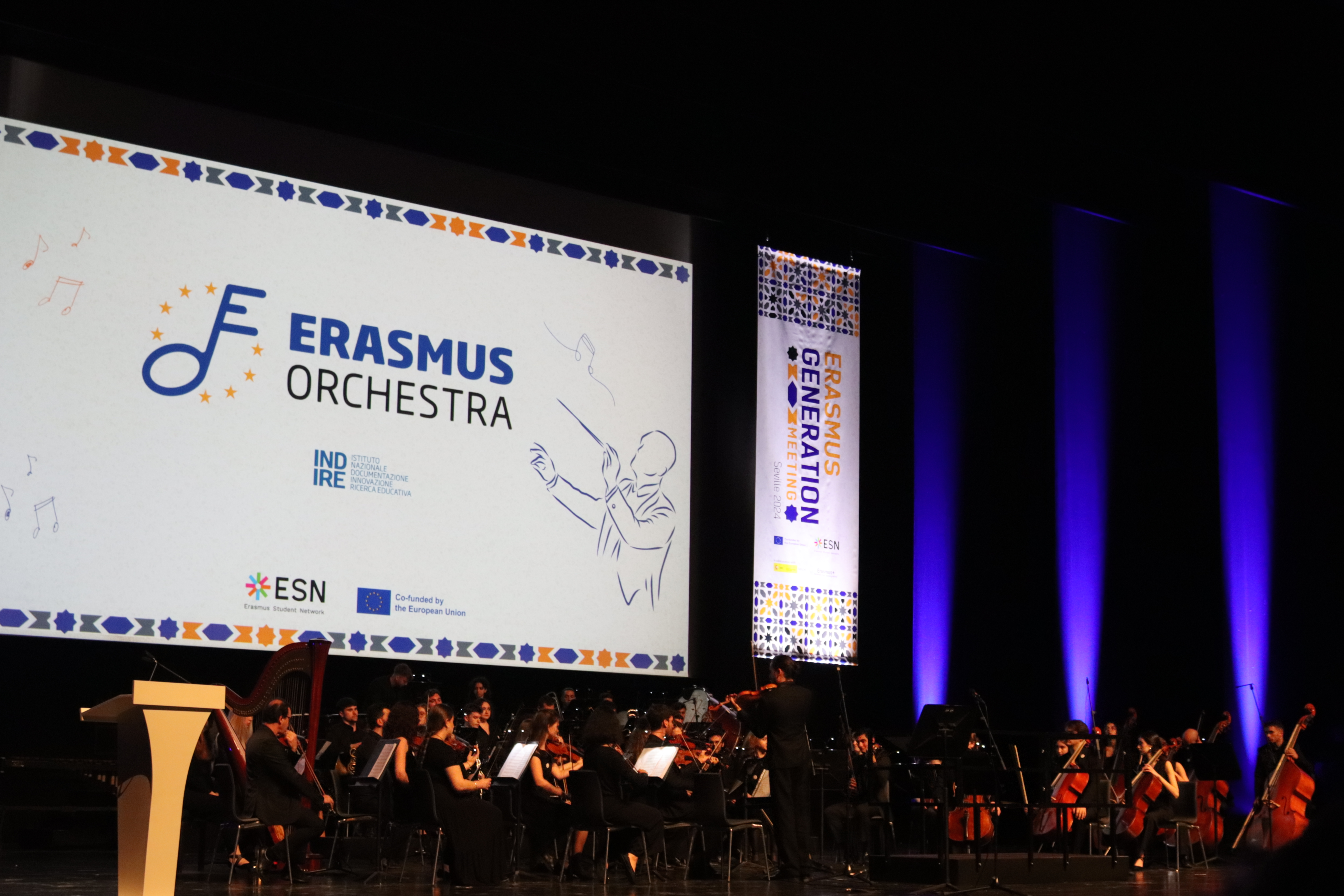 Koncert Erasmus Orchestra. Foto: Tomáš Novotný