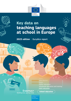 Obrázek studie Key data on teaching languages 2023