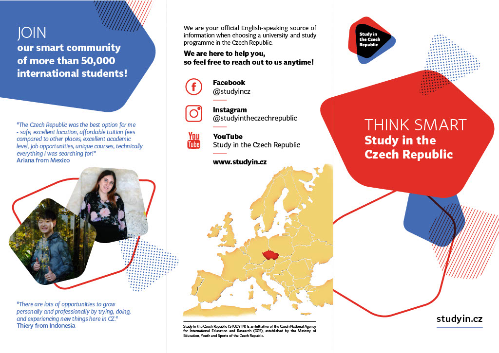 Study in the Czech Republic leaflet