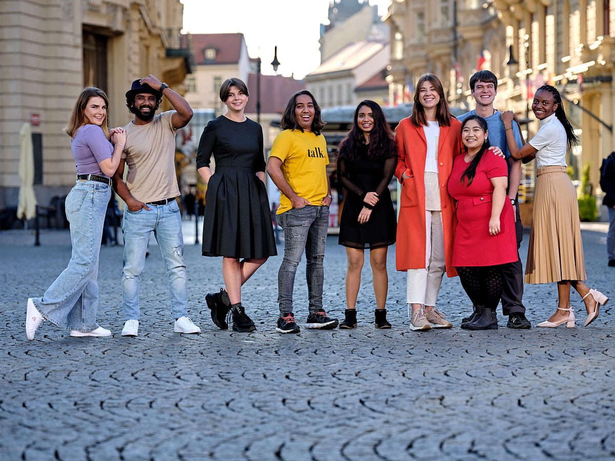STUDY IN's media ambassadors are international students studying in the Czech Republic