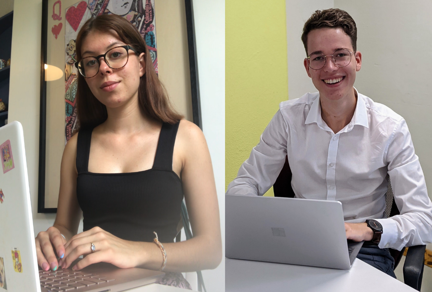 Iva Svitáková a Filip Kubík
