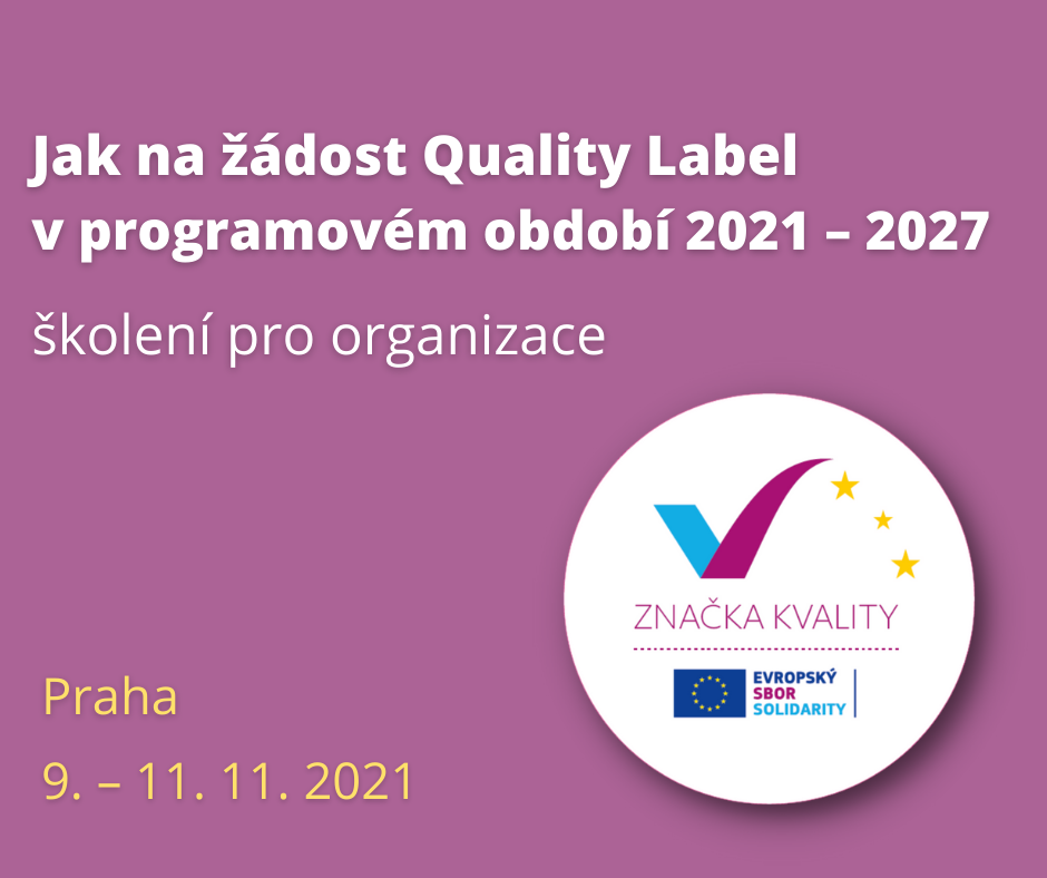 Jak na Quality Label - školení