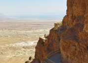 Pevnost Masada. Foto: Sára Mazúchová