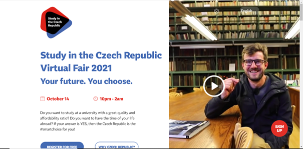 Study in the Czech Republic Virtual Fair 2021