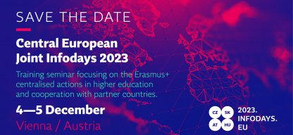 Erasmus Central European Joint Infodays 2023