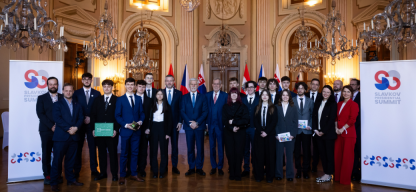 DZS se aktivně podílel na letošním summitu Slavkovského formátu (S3). Foto: Kancelář prezidenta republiky, Zuzana Bönisch