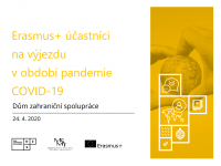 Erasmus+ účastníci na výjezdu v období pandemie COVID-19