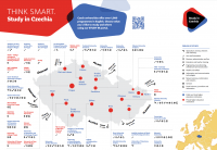 Map of Czech Universities