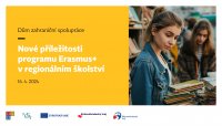 Mediální snídaně - Nové příležitosti programu Erasmus+ v regionálním školství