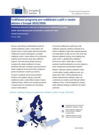 Eurydice: Vzdělávací programy pro předškolní vzdělávání a péči v Evropě 2025/2026 