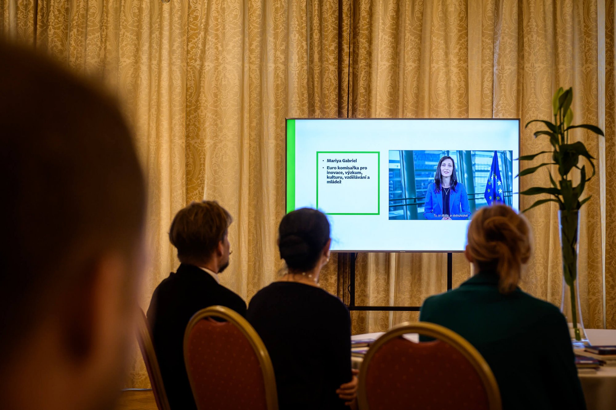 Předávání ocenění European Innovative Teaching Award a Evropské jazykové ceny Label 2022.