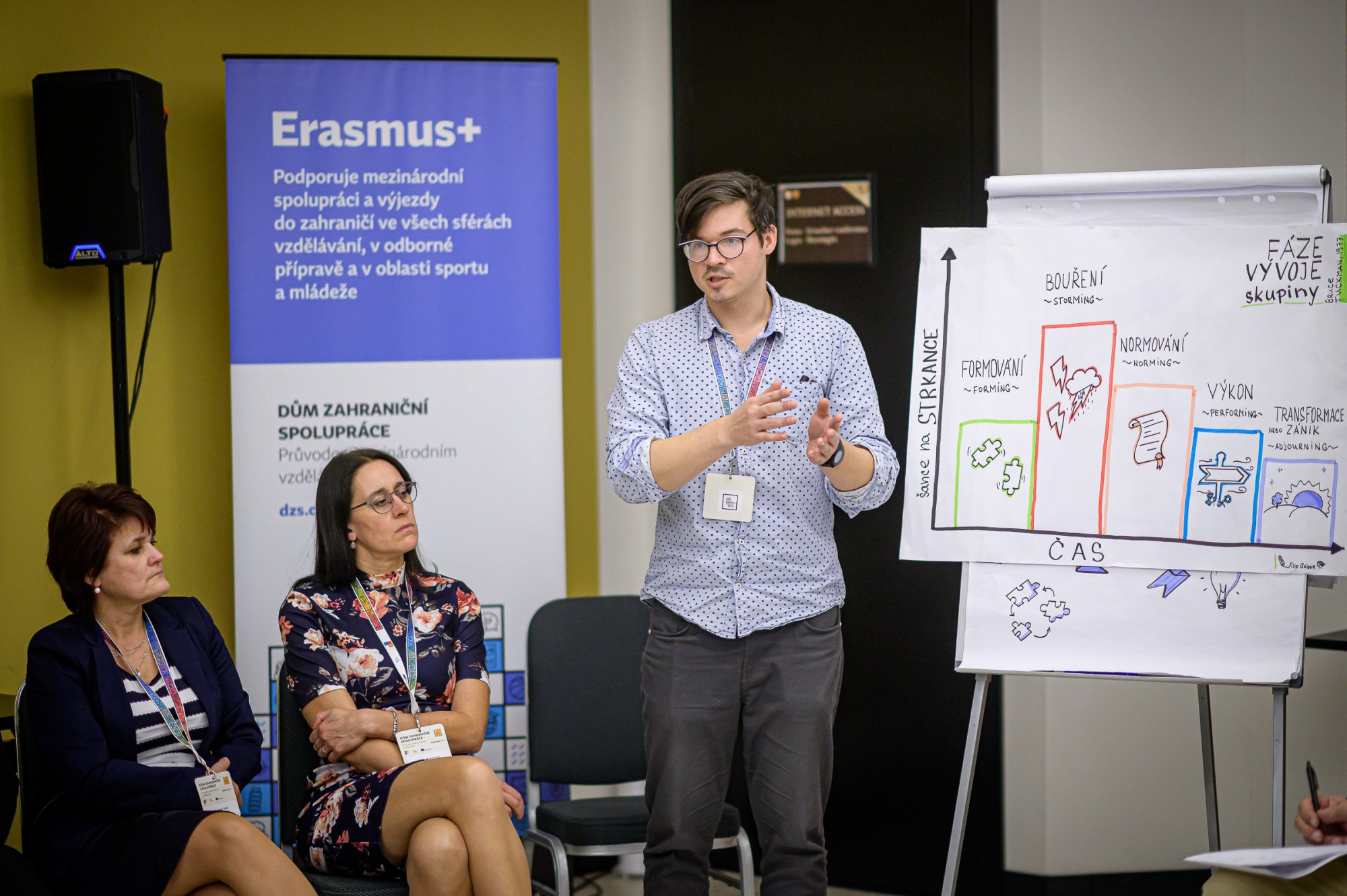 Konference neformálního vzdělávání YouthBoost. Foto: Petr Zewlakk Vrabec
