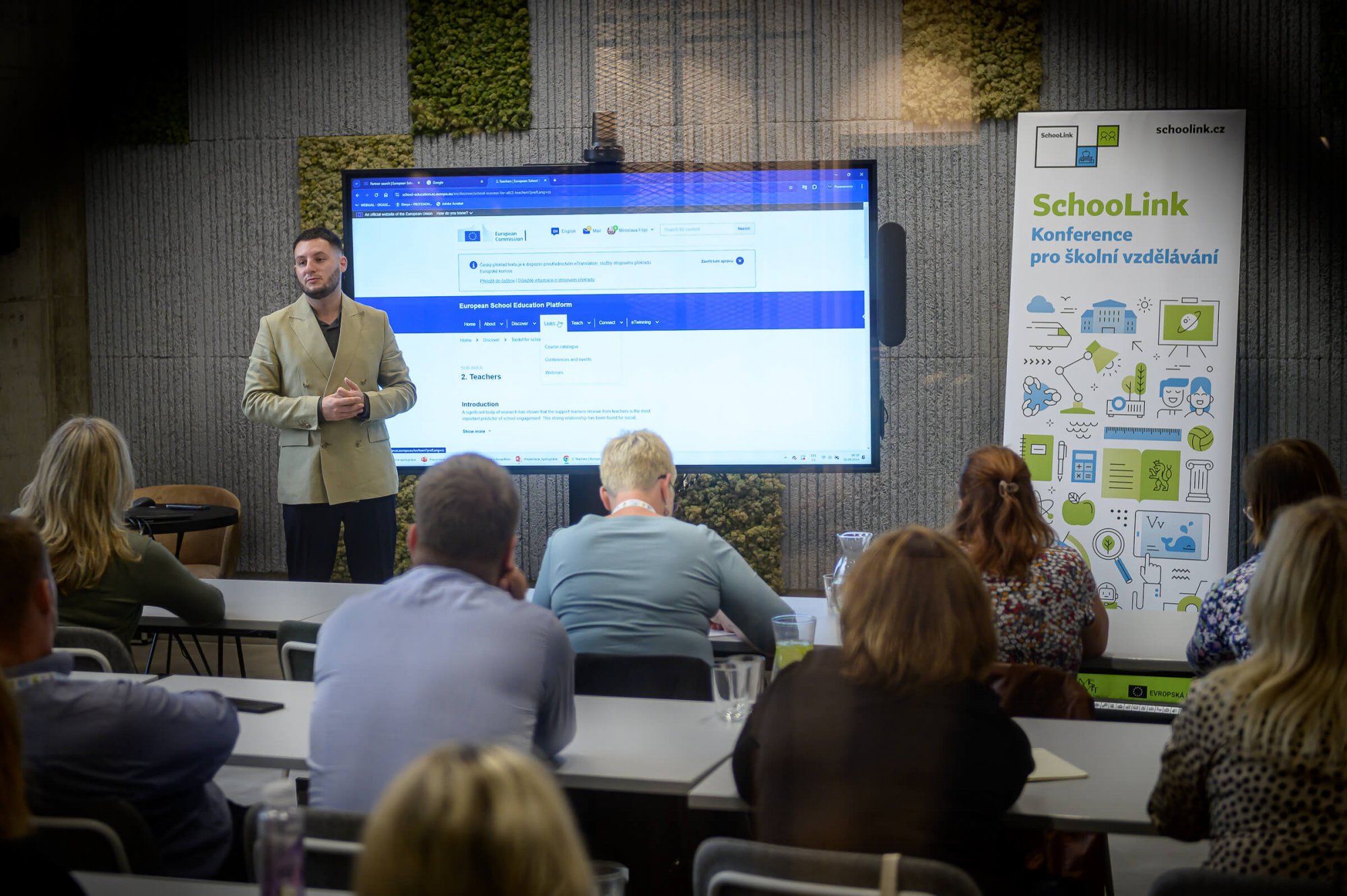 Od nápadu k dopadu v mezinárodním vzdělávání. Konference SchooLink 2024