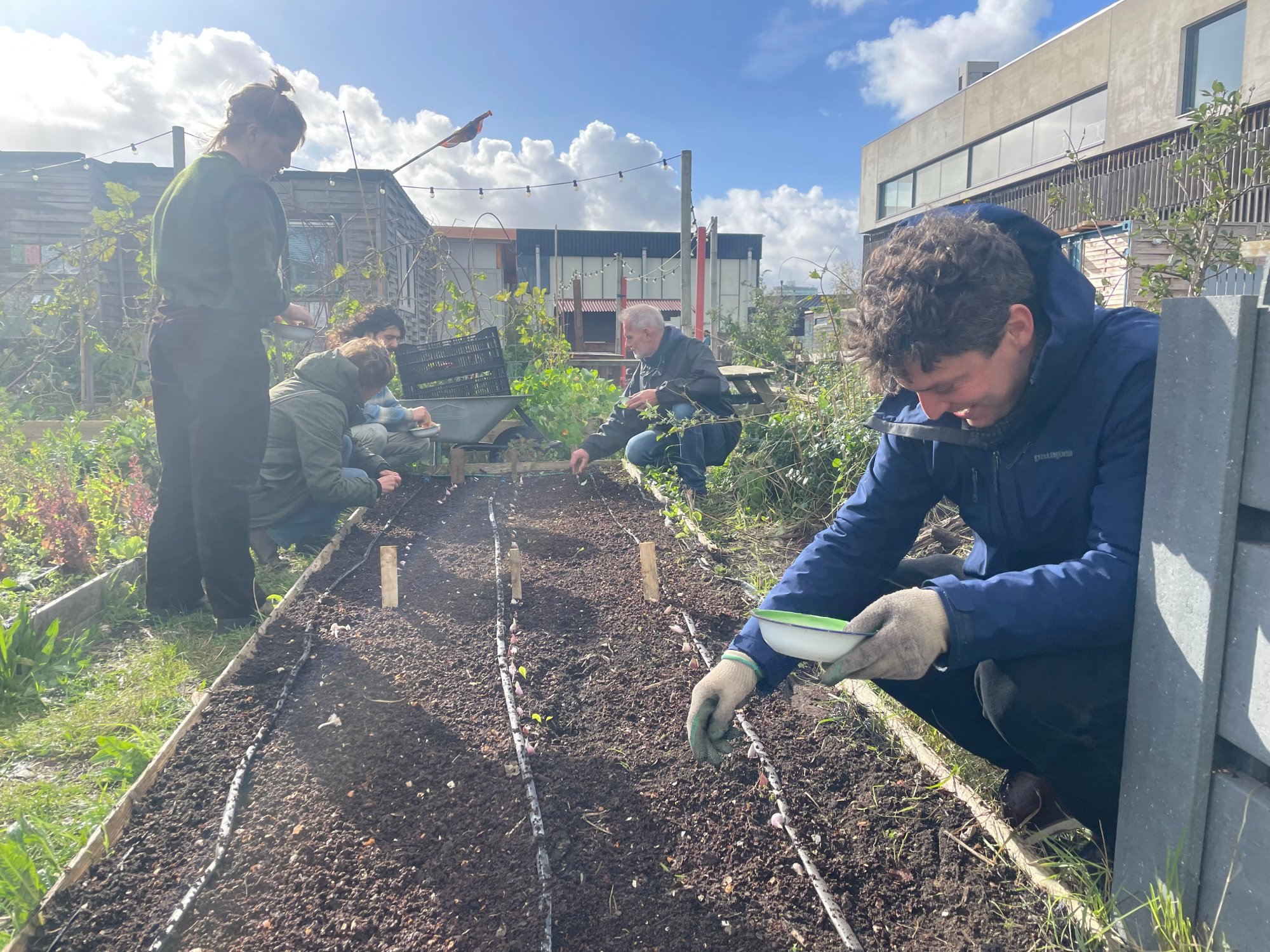 Komunitní zahrady, kompost i popínavky: Bieno si z programu Erasmus+ přivezlo inspiraci z Amsterdamu