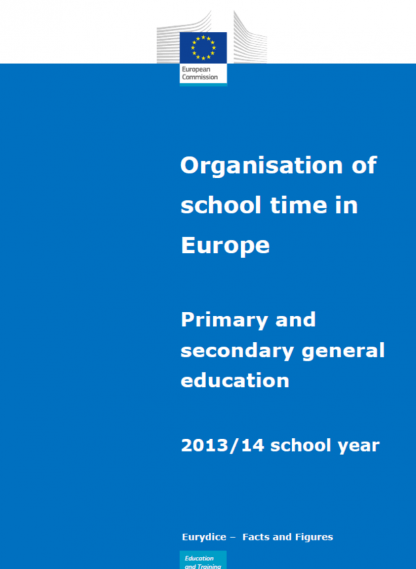 Organisation of school time in Europe. Primary and general secondary education: 2013/14 school year