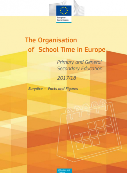Organisation of school time in Europe. Primary and general secondary education: 2017/18 school year 