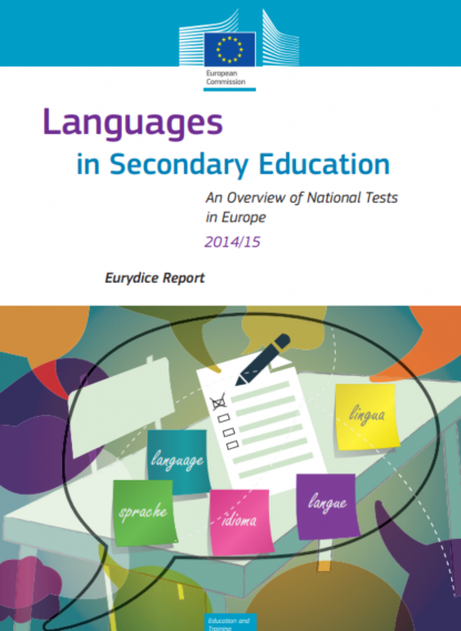 Obrázek publikace Languages in Secondary Education: An Overview of National Tests in Europe – 2014/15