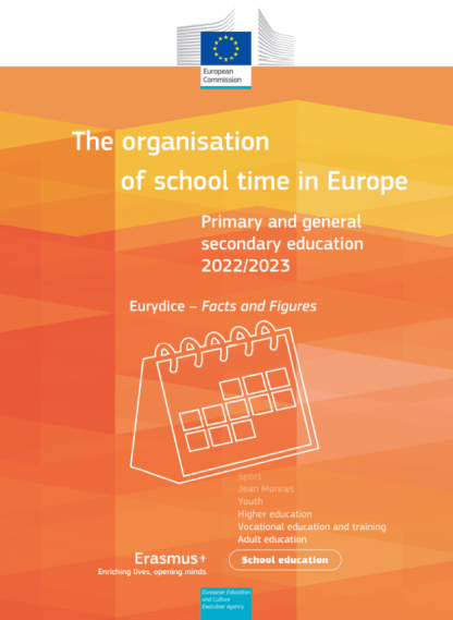 Obrázek studie The organisation of school time in Europe. Primary and general secondary education – 2022/2023