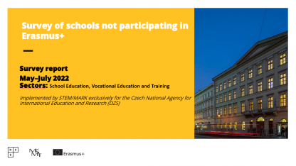 Survey of schools not participating in Erasmus+