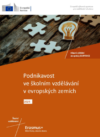 Eurydice: Podnikavost ve školním vzdělávání v evropských zemích 2025 – Hlavní zjištění